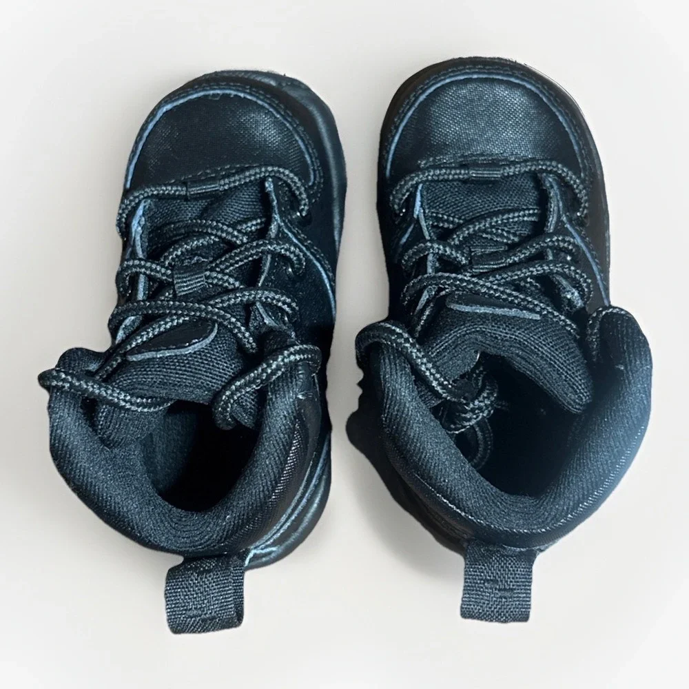 Nike Manoa LTR‎ (TD) Boots BQ5374 001 Toddler Athletic Black Shoes Size 6c